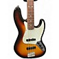 Used Fender American Standard Jazz Bass Brown Sunburst Electric Bass Guitar
