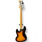 Used Fender American Standard Jazz Bass Brown Sunburst Electric Bass Guitar