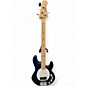 Used 2006 Ernie Ball Music Man STINGRAY 3 EQ H BLUE PEARL Electric Bass Guitar thumbnail