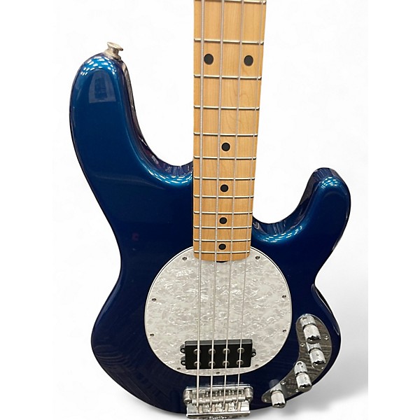 Used 2006 Ernie Ball Music Man STINGRAY 3 EQ H BLUE PEARL Electric Bass Guitar