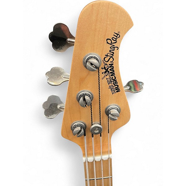 Used 2006 Ernie Ball Music Man STINGRAY 3 EQ H BLUE PEARL Electric Bass Guitar