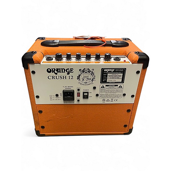 Used Orange Amplifiers Crush 12 Guitar Combo Amp