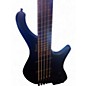 Used Ibanez EHB1005MS Silver with Black Bevels Electric Bass Guitar