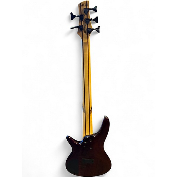 Used Ibanez SR405 5 String 2 Color Sunburst Electric Bass Guitar