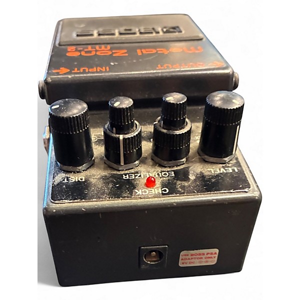 Used BOSS MT2 Metal Zone Distortion Effect Pedal