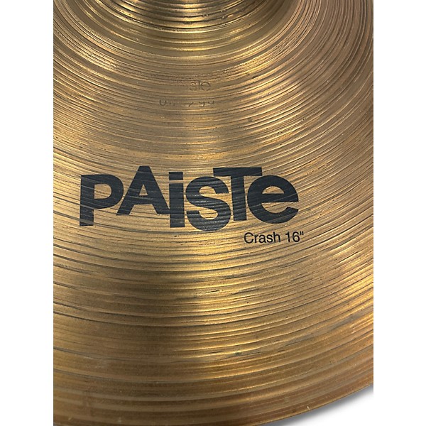 Used Paiste 16in 802 Crash Cymbal
