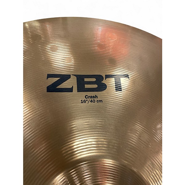 Used Zildjian 16in ZBT Crash Cymbal