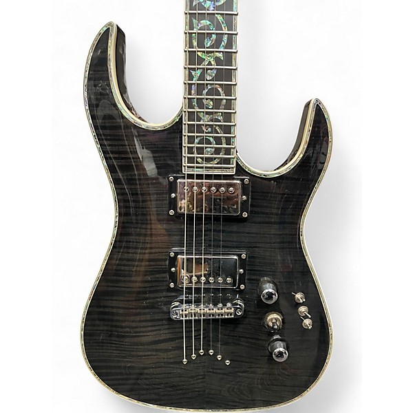 Used B.C. Rich fx6 Black Onyx Solid Body Electric Guitar