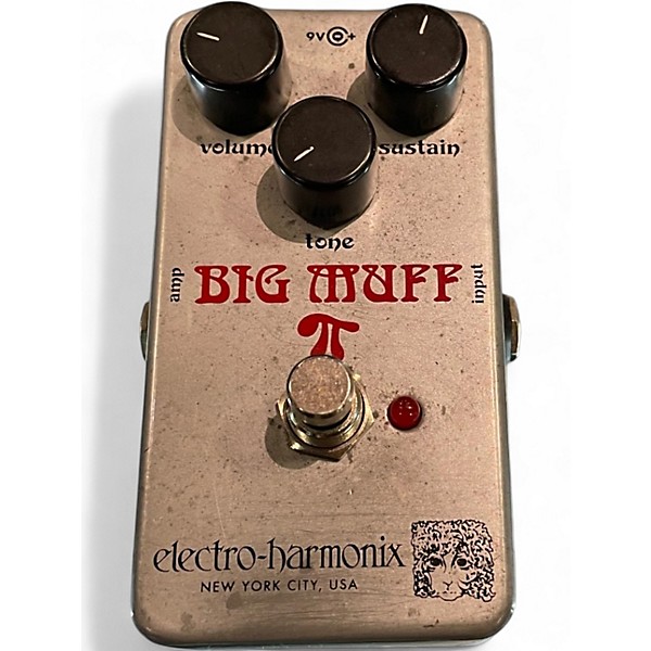 Used Electro-Harmonix Big Muff Triangle Pi Distortion Effect Pedal