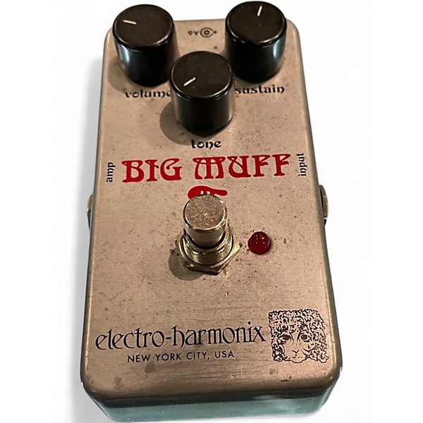 Used Electro-Harmonix Big Muff Triangle Pi Distortion Effect Pedal
