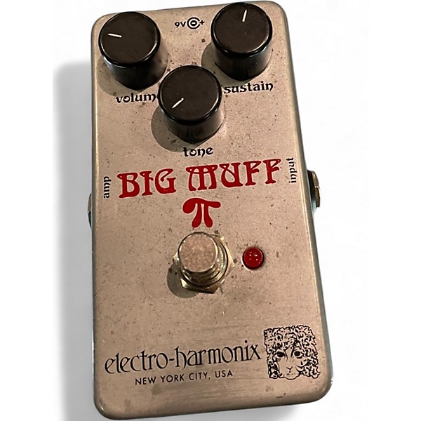 Used Electro-Harmonix Big Muff Triangle Pi Distortion Effect Pedal