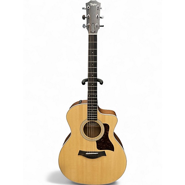 Used Taylor 214CE Natural Acoustic Electric Guitar