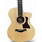 Used Taylor 214CE Natural Acoustic Electric Guitar