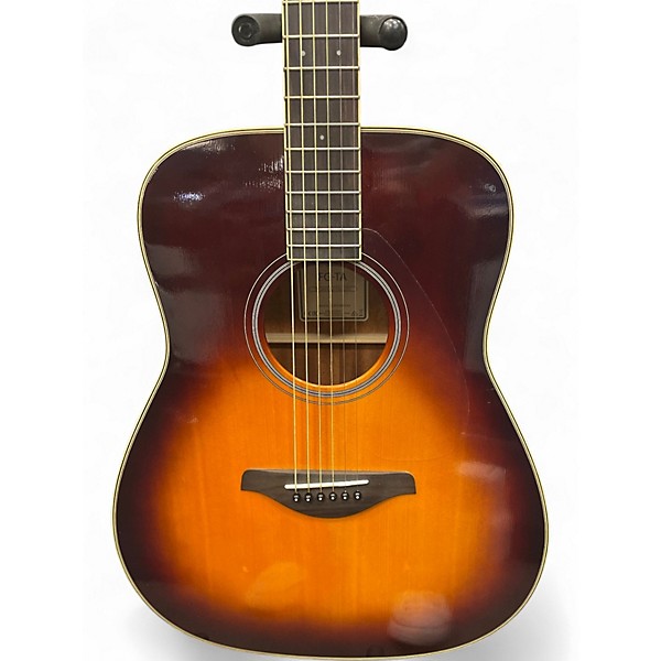 Used Yamaha FGTA 2 Tone Sunburst Acoustic Electric Guitar