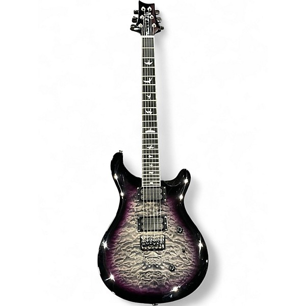 Used PRS SE Mark Holcomb Purple Solid Body Electric Guitar