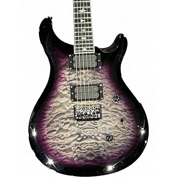 Used PRS SE Mark Holcomb Purple Solid Body Electric Guitar