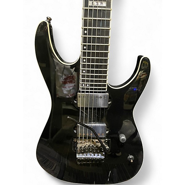Used ESP E-II M-II SEVEN Black Solid Body Electric Guitar