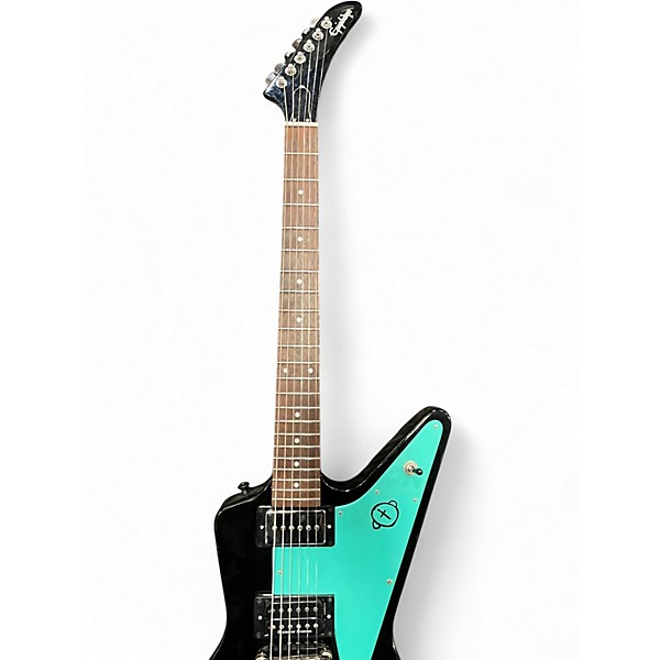 Used Epiphone Explorer Black Solid Body Electric Guitar