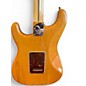 Used Fender American Deluxe Stratocaster Amber Solid Body Electric Guitar