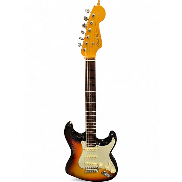 Used Fender American Vintage II 1961 Stratocaster 3 Color Sunburst Solid Body Electric Guitar