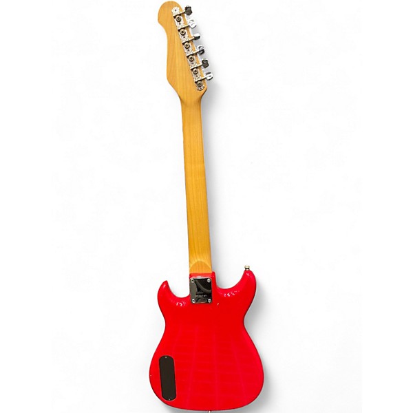 Used Memphis MG SERIES DOUBLE CUT Candy Apple Red Solid Body Electric Guitar