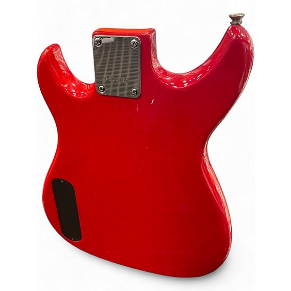 Used Memphis MG SERIES DOUBLE CUT Candy Apple Red Solid Body Electric Guitar