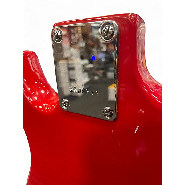 Used Memphis MG SERIES DOUBLE CUT Candy Apple Red Solid Body Electric Guitar