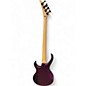 Used Kramer D-1 Metallic Purple Electric Bass Guitar