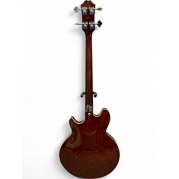 Used Epiphone Jack Casady Signature Sparkling Burgandy Electric Bass Guitar