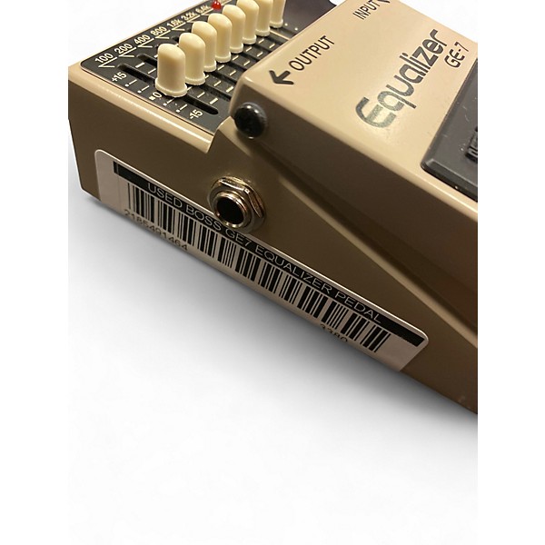 Used BOSS GE7 Equalizer Pedal