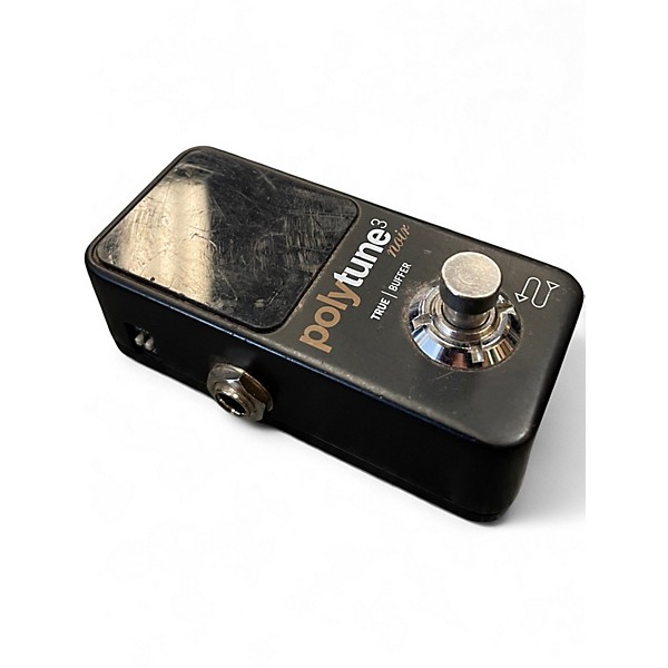 Used TC Electronic Polytune Noir Mini 3 Tuner Tuner Pedal