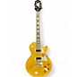 Used Epiphone Les Paul Standard Gold Top Solid Body Electric Guitar thumbnail