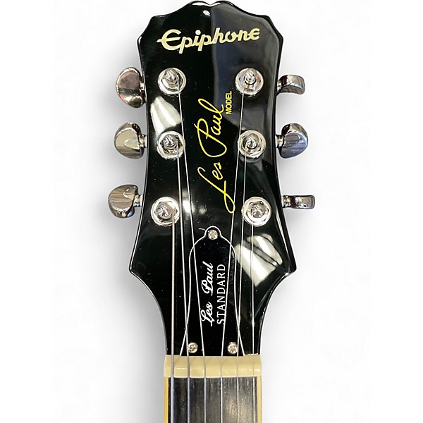 Used Epiphone Les Paul Standard Gold Top Solid Body Electric Guitar