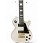 Used Epiphone Les Paul Custom WHITE Solid Body Electric Guitar