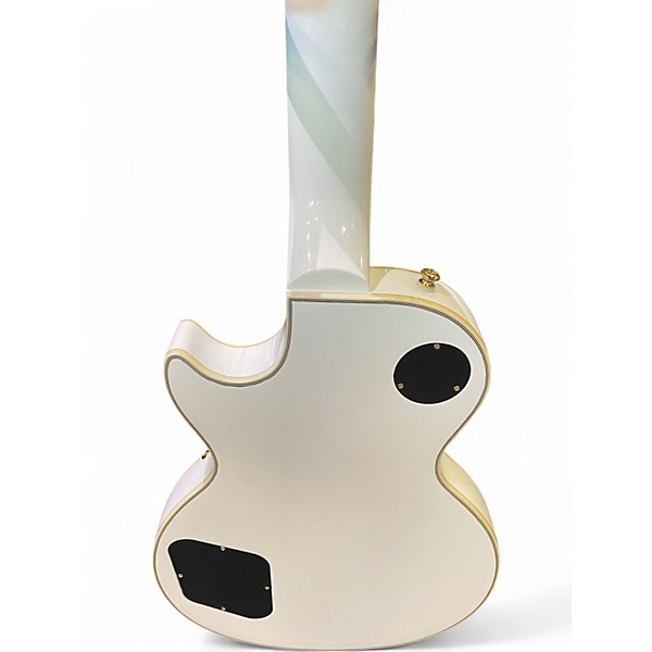Used Epiphone Les Paul Custom WHITE Solid Body Electric Guitar