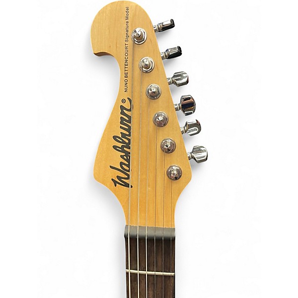 Used Washburn Nuno Bettencourt Signature N1 Natural Solid Body Electric Guitar