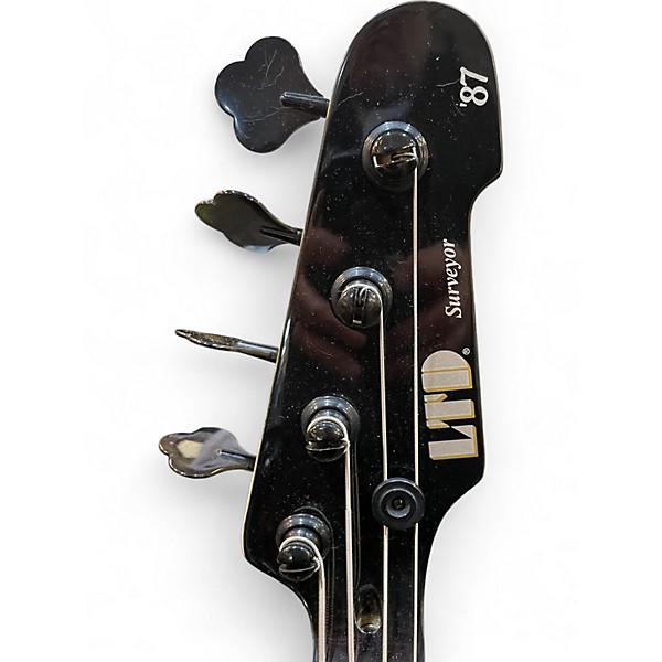 Used ESP LTD Surveyor '87 BLACK Electric Bass Guitar