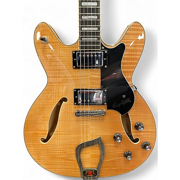 Used Hagstrom Viking Deluxe Maple Hollow Body Electric Guitar