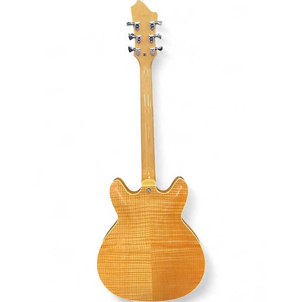 Used Hagstrom Viking Deluxe Maple Hollow Body Electric Guitar