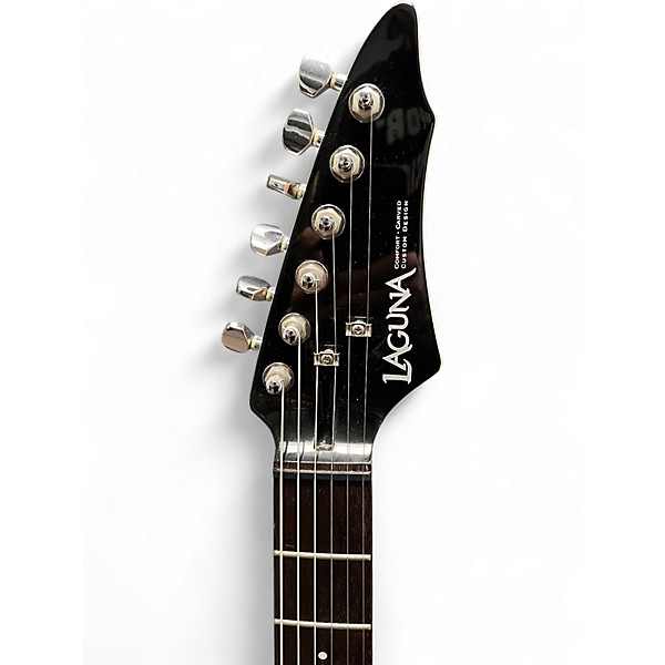 Used Laguna LE122 Sunburst Solid Body Electric Guitar