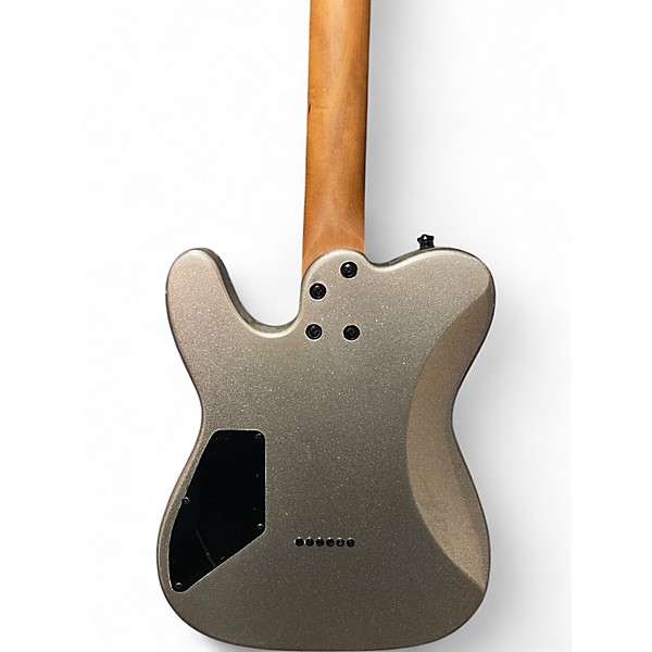 Used Cerberus HERMES 6HT Silver Sparkle Baritone Guitars