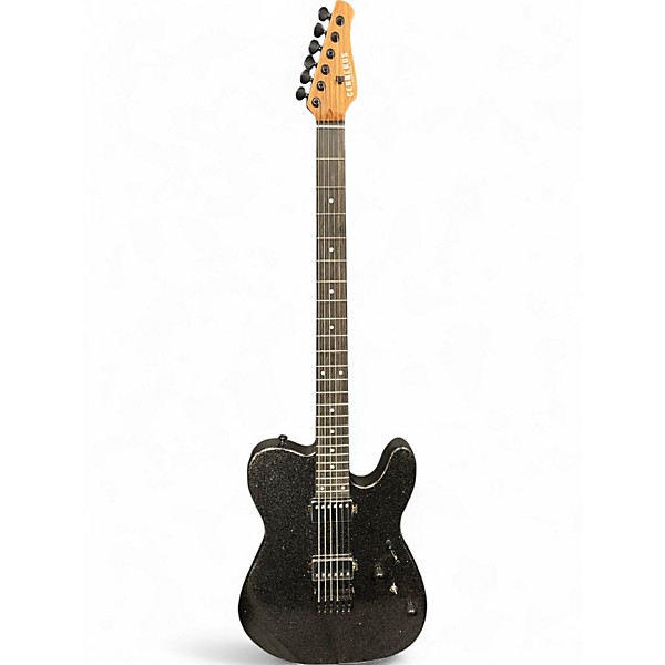 Used Cerberus HERMES 6HT BLACK SPARKLE Baritone Guitars