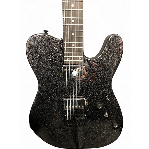 Used Cerberus HERMES 6HT BLACK SPARKLE Baritone Guitars