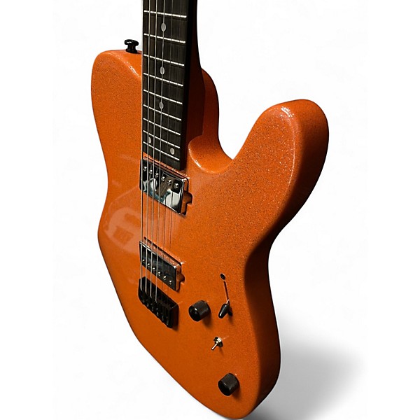 Used Cerberus HERMES 6HT ORANGE SPARKLE Baritone Guitars