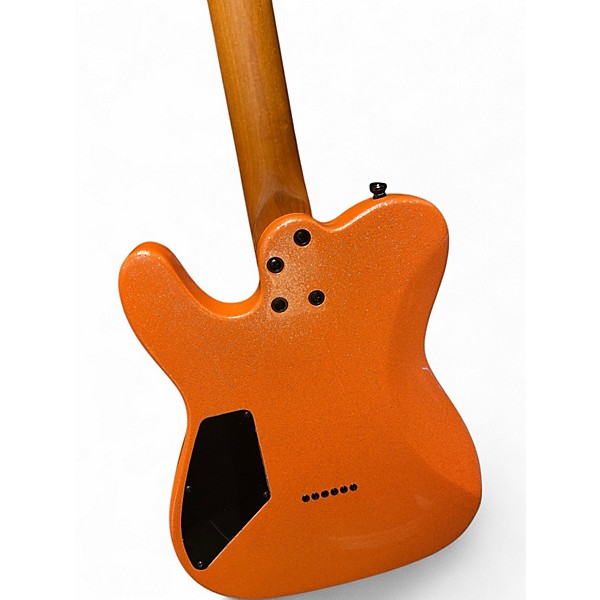 Used Cerberus HERMES 6HT ORANGE SPARKLE Baritone Guitars