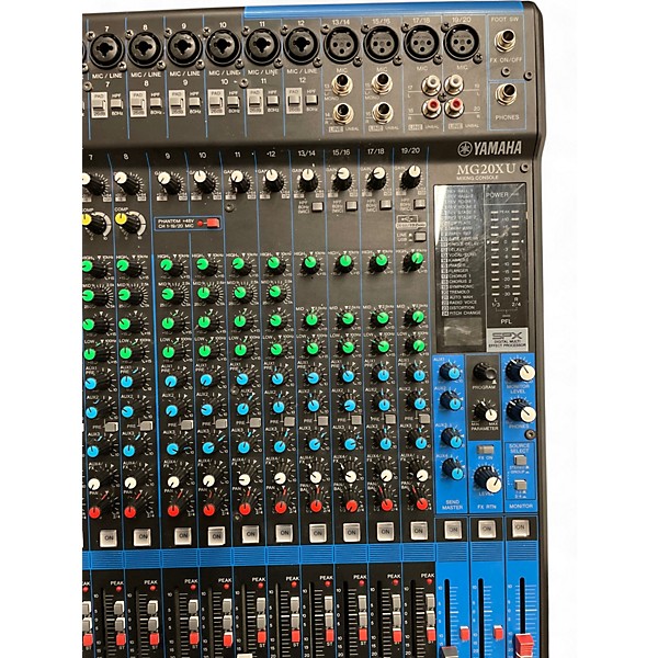 Used Yamaha MG20XU Unpowered Mixer