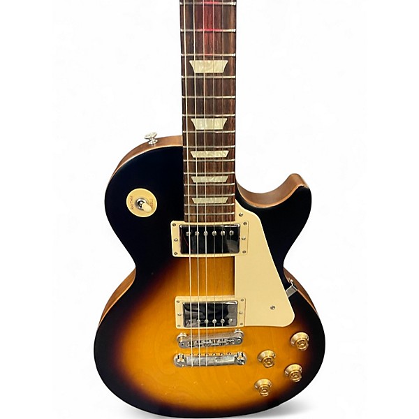 Used Gibson 1950S Tribute Les Paul Studio Tobacco Sunburst Solid Body Electric Guitar