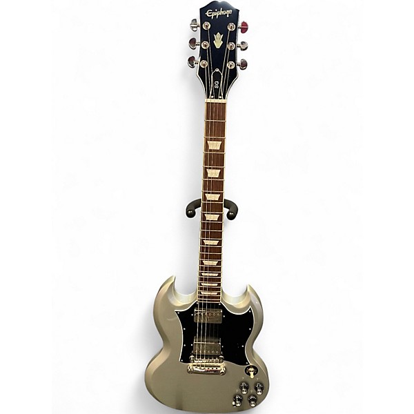Used Epiphone SG Standard Silver Solid Body Electric Guitar