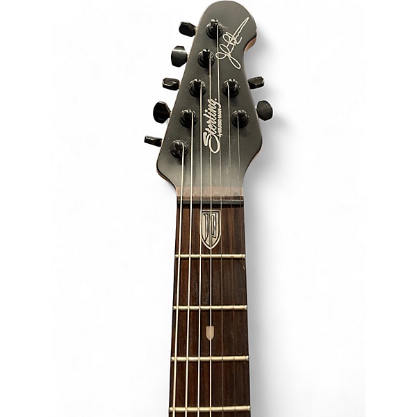 Used Sterling by Music Man JP70 John Petrucci Signature Satin Black Solid Body Electric Guitar