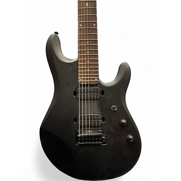 Used Sterling by Music Man JP70 John Petrucci Signature Satin Black Solid Body Electric Guitar